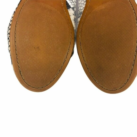 Steve Madden Womens Snake Print Loafers Flats Murphey Slip On Comfort Size 8.5 - Picture 9 of 11